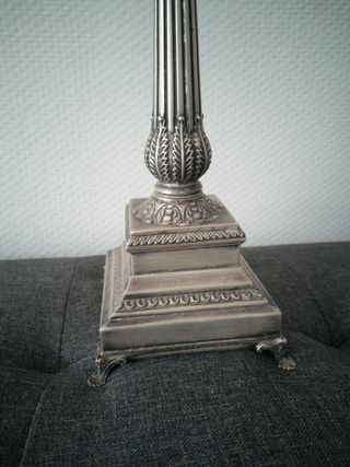 CANDELABRO HANUKA EN PLATA 925