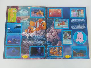 Colección Stickers Buscando a Nemo Panini