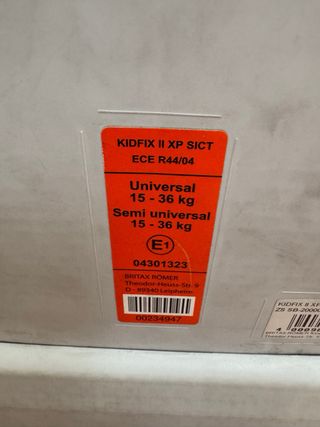 Silla coche Britax Römer