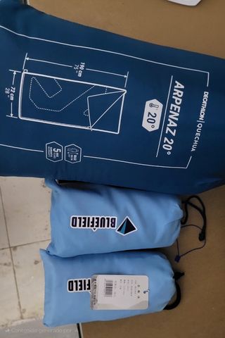 Sacos de dormir Arpenaz 20° Decathlon