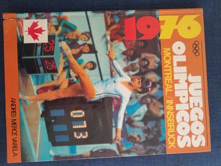 Valioso Libro Tapa dura,  Juegos Olímpicos 1976