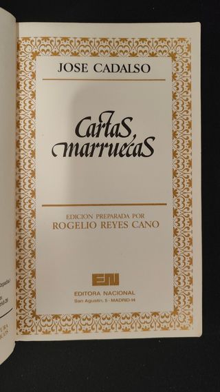 Cartas marruecas (Biblioteca de la literatura y...
