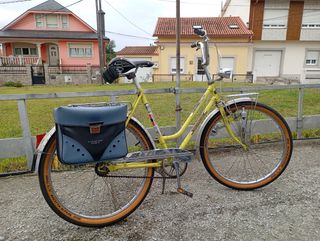 Bicicleta Vintage Amarilla