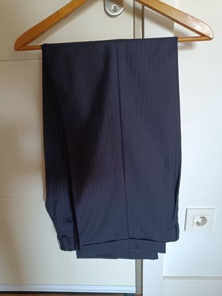 Traje Italiano Raya Diplomática Azul Marino