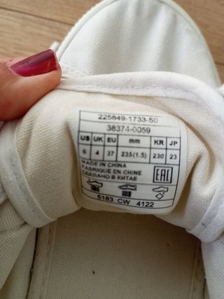 Zapatillas Levis Blancas