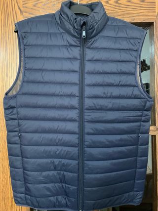 Chaleco Zara Hombre Azul