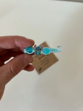 Bracciale Disney Lilo & Stitch Azzurro Argento