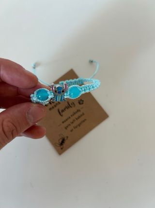 Bracciale Disney Lilo & Stitch Azzurro Argento
