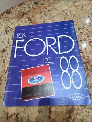 Lote 3 Catálogos Ford (87, 88, 90)