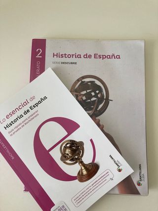 Historia De España 2º de Bachillerato - 2 libros