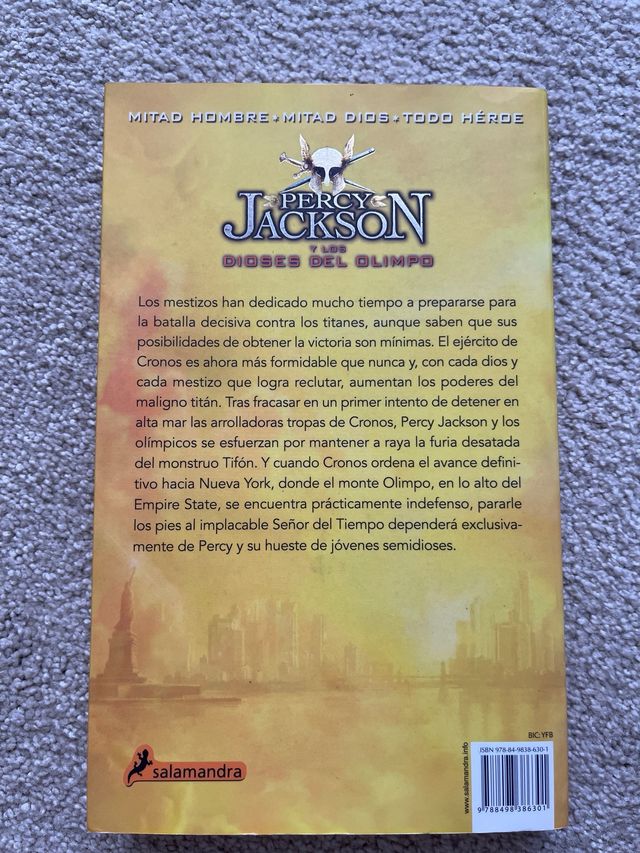 El último héroe del Olimpo / The Last Olympian ...