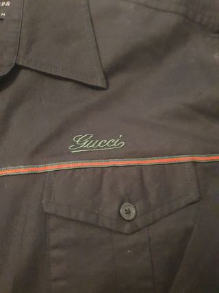 Camisa Gucci Negra Talla M
