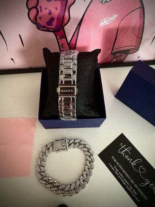 Orologio Hugo Boss + Bracciale Argento