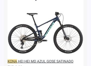 Bicicleta Kona Hei Hei 100mm - Casi Nueva