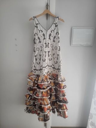 Traje Flamenca Volantes Multicolor 