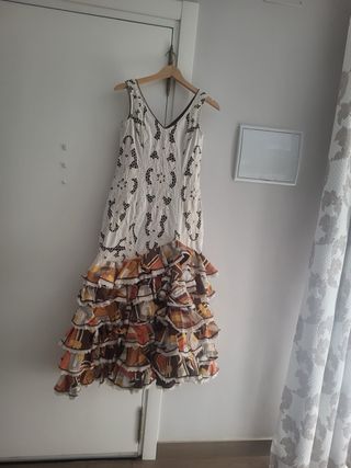 Traje Flamenca Volantes Multicolor 