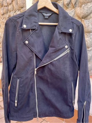 Cazadora Biker de antelina Pull&Bear