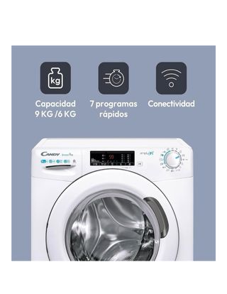 Lavadora y Secadora Candy SmartPro 9kg/6kg