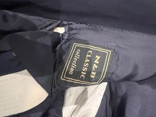 Americana azul Talla 52 Lino Viscosa Poliéster