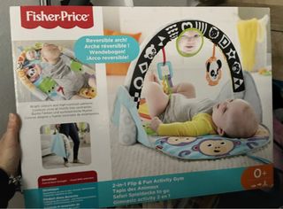 Manta de juegos Fisher-Price 2 en 1