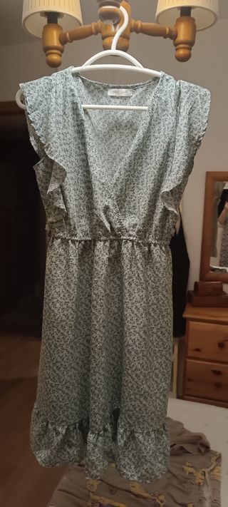 Vestido floral talla L