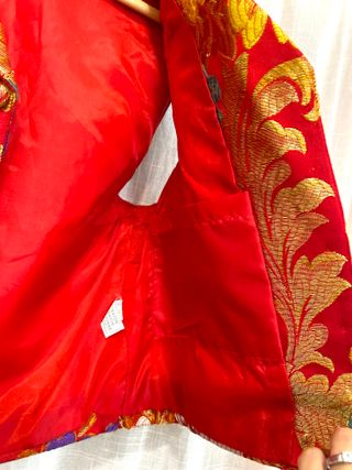 Chaleco Fallero Talla 46 Nial Rojo