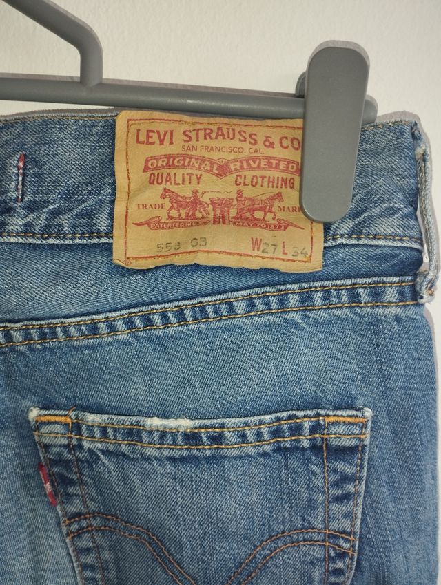 Pantaloni in jeans vintage Patty Anne W27 L34