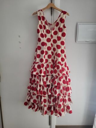 Traje de flamenca de lunares