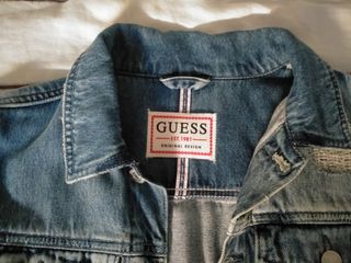 Chaqueta vaquera Guess azul
