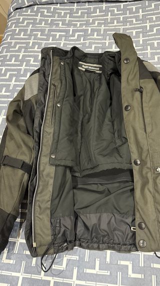 Traje Moto BMW. chaqueta, pantalón, botas y guante