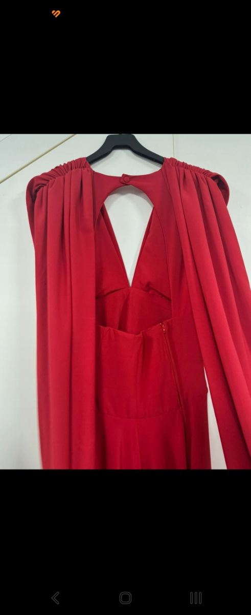 Vestido rojo largo para eventos