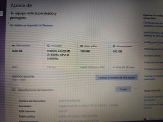Portátil Dell Intel i3 Negro