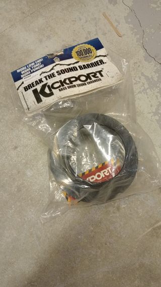 Kickport Potenciador Bombo Negro