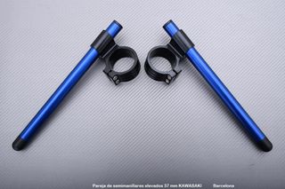 Pareja de semimanillares elevados 37 mm KAWASAKI