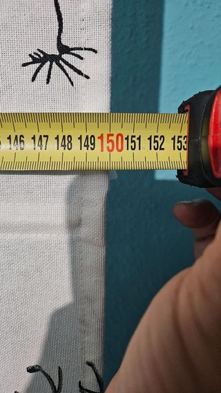 Estor con estampado de diente de león