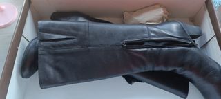Botas altas negras talla 38