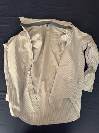 Camisa G-Star RAW Mujer Azul y Blanca Rayas