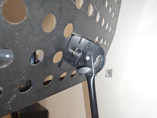 Atril negro para partituras