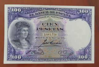 Billete 100 Pesetas 1931