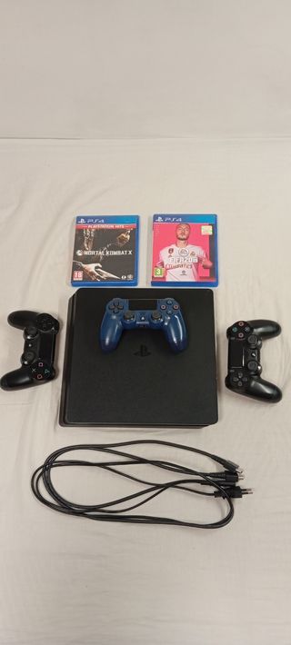 PS4 1TB+3 MANDOS+2 JUEGOS