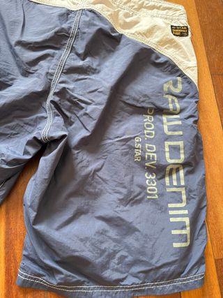 Bañador G-Star RAW Azul y Blanco