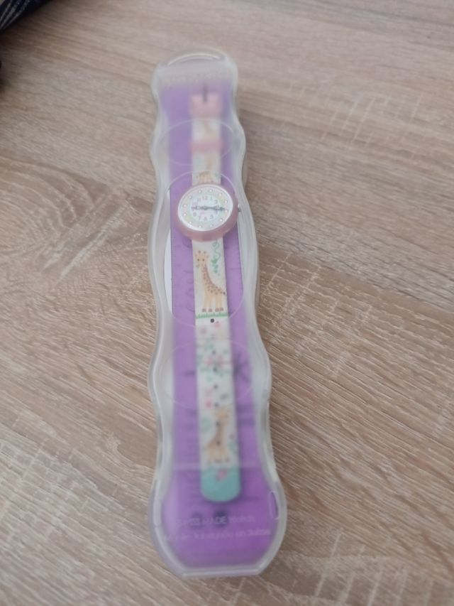 Reloj infantil Flik Flak con jirafas