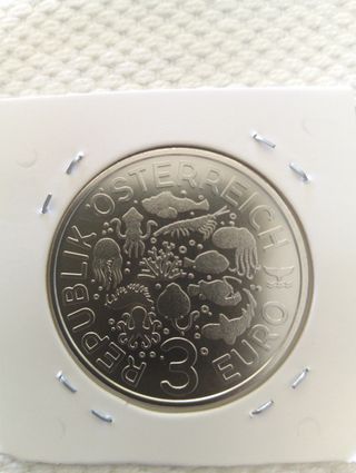 3€ Áustria 2025 Peixe Escorpião Diabo