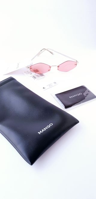 Gafas de sol Mango Teen Girl rosas