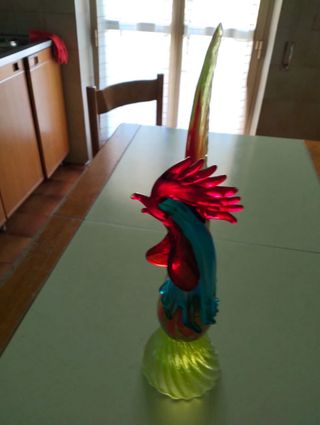 Gallina in vetro di Murano
