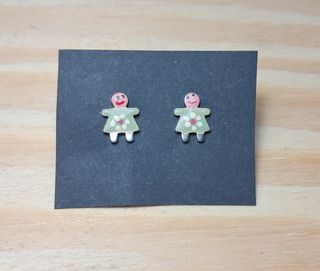 Pendientes plata de ley infantiles