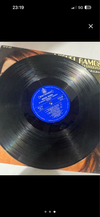 Vinilo Miguel Ramos su organo Hammond