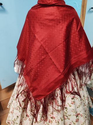 Manton Baturro Regional Rojo