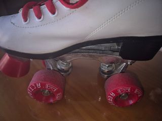 Patines Clásicos Blancos Talla 36,regalo ruedas.