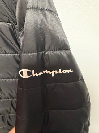Plumífero Champion Negro unisex